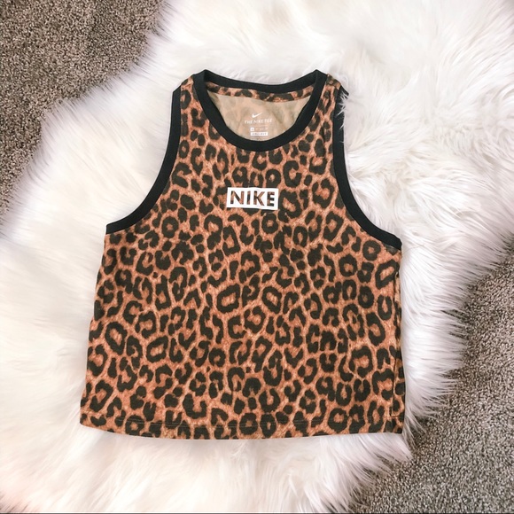 nike animal print tank